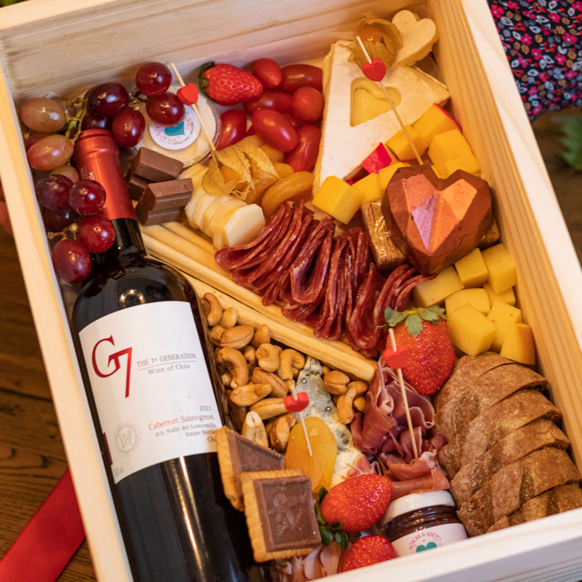 Box de Frios e Vinho - Imagem 2