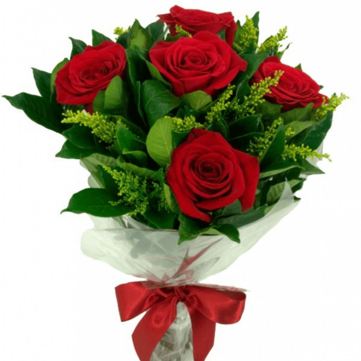 Buquê de 6 Rosas